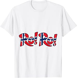 Ro Ro Norway Flag Soccer Norwegian Supporter Fan T-Shirt