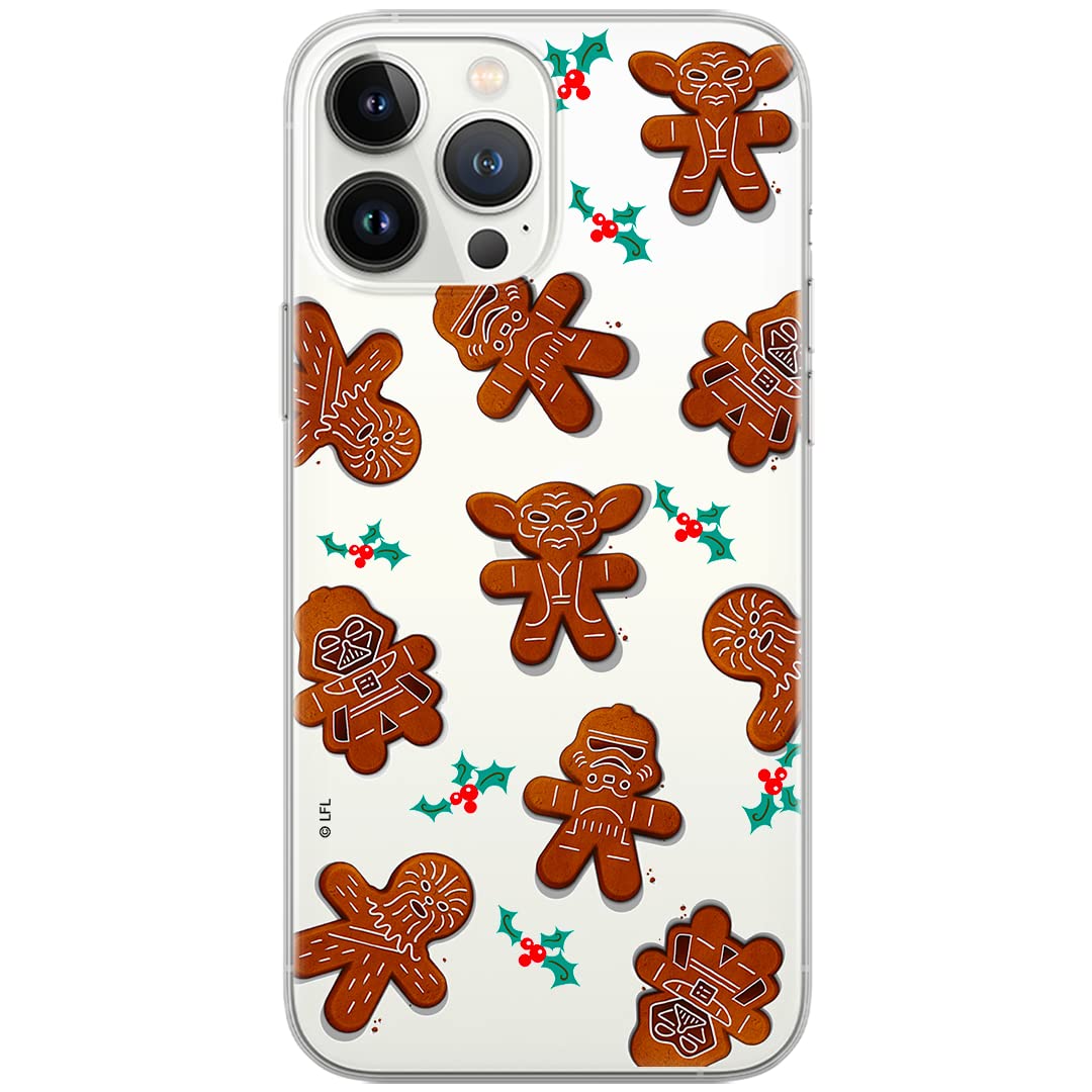 ERT GROUP Mobile Phone Case for iPhone 13 Pro Max, Original and Officially Licensed Star Wars Pattern 049, Optimally Fitted to the Shape of the Mobile Phone, TPU Case Partially Transpar