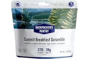 Backpacker's Pantry Summit Breakfast Scramble | Freeze Dried Backpacking & Camping Food, 1 Count