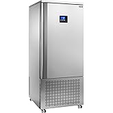 VEVOR 370 L Blast Chiller, 15 Trays Commercial Large Flash Freezers, <-31~68&deg;F> 4 Modes Shock Frozen, 304 Stainless Steel Flash Freezer, Blast Chillers with Caster for Bakery, Restaurant Kitchen