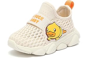 B.DUCK BABY B.Duck Toddler Boys Girls Sneakers Kids Slip on Walking Tennis Shoes Lightweight