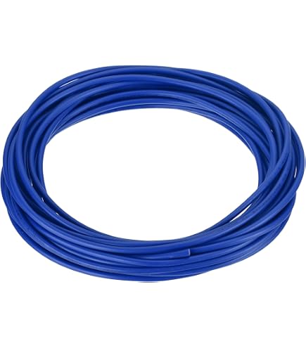 MECCANIXITY 18AWG Stranded PVC Hookup Wire – UL1015, 50ft (15m), Tinned Copper, 600V 221°F, Brown