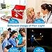 Premium Pen Lights for Nurses USB Rechargeable Nursing Penlight Flashlights 2 Pack White/Yellow Light for Medical Students Doctors Stainless Steel Body
