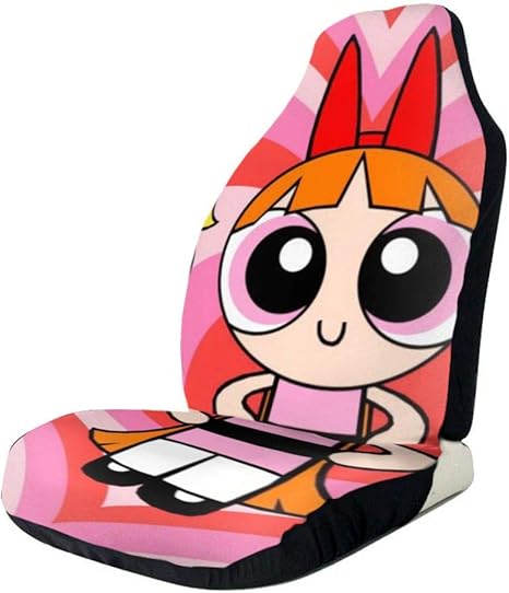 Amazon Com Hjfrdvbnt Powerpuff Girls Truck Car Seat Covers Funny Compatible Fits For Most Car Universal Home Kitchen