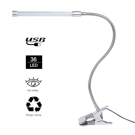 Ledemain 10w Lampada Da Tavolo Led Con Pinza 10 Livelli Dimmerabili 3 Modalità Graduali Di Colore Luce Gradevole Per Occhi Led Con Clip Da Pc Con