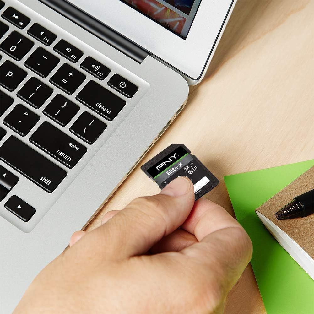 PNY 128GB Elite-X Class 10 U3 V30 SDXC Flash Memory Card: Computers & Accessories