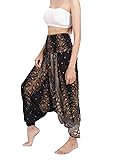 Banjamath® Women's Peacock Print Aladdin Harem