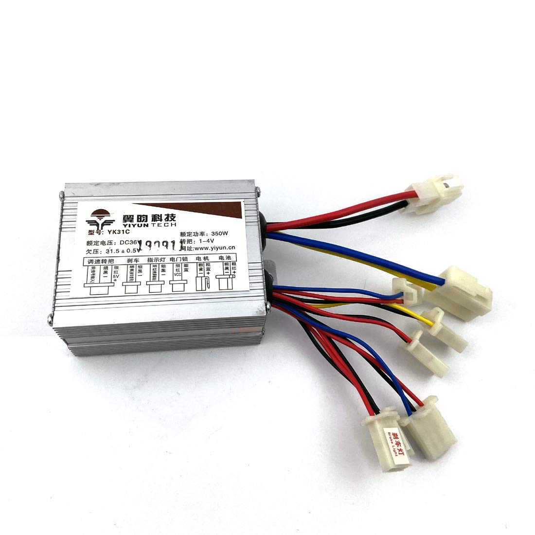 L-faster 24V36V 350W Electric Brush Motor Speed Controller for e-Bike Conversion kit