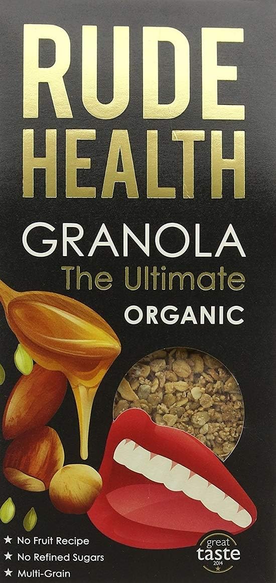 Rude Health "The Granola" Organic Granola 500 g (Pack of 4) Amazon.co