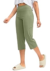 Capri Pants for Women High Waist Workout Yoga Pants