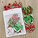 QtGirl Christmas Hair Bows Ribbon Hairbow Alligator Clips for Teenager Kids in