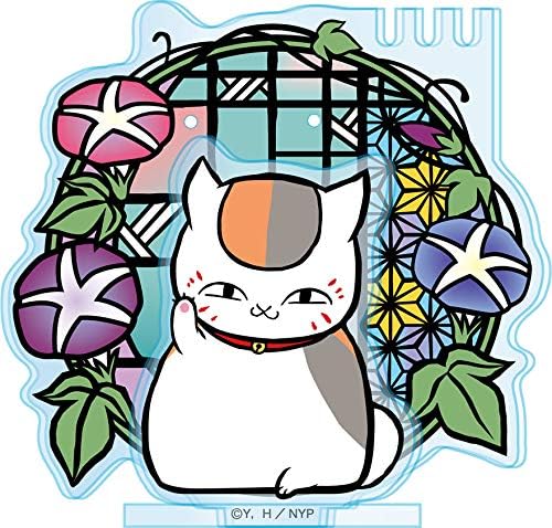 Amazon 夏目友人帳 切り絵シリーズ アクセサリースタンド ニャンコ先生 A あさがお アニメ 萌えグッズ 通販