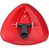 Spin Mop Replacement Head Base Compatible with Vileda/Ocedar EasyWring 1-Tank System Mop Rotating Triangle Mop Head Cover Rep