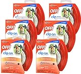 OFF! Clip-On Mosquito Repellent Fan 6-Pack