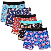 Bioworld Kirby Character Print Multipack Boy's Boxer Briefs-Size-10 Multicolored