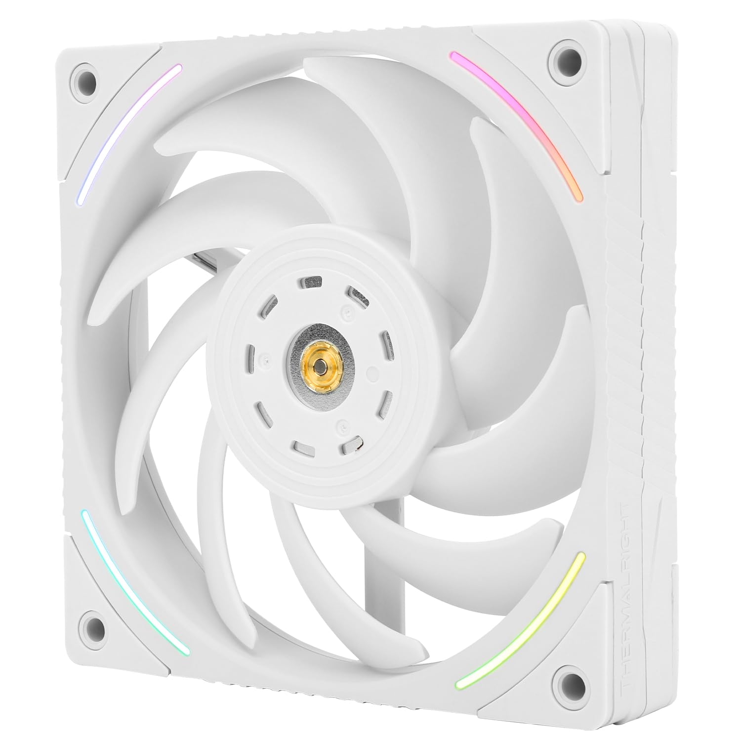 Thermalright TL-K12W, Computer Case Fan,High Performance 120mm PWM Cooler Fan,PC PWM Silent Fan with 2150RPM Speed, White CPU Cooling Fan