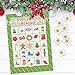 Holiday Christmas Bingo Game for Kids - 24 Players