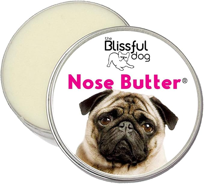 Amazon Com The Blissful Dog Fawn Pug Nose Butter Dog Nose Butter 8 Ounce Pet Supplies