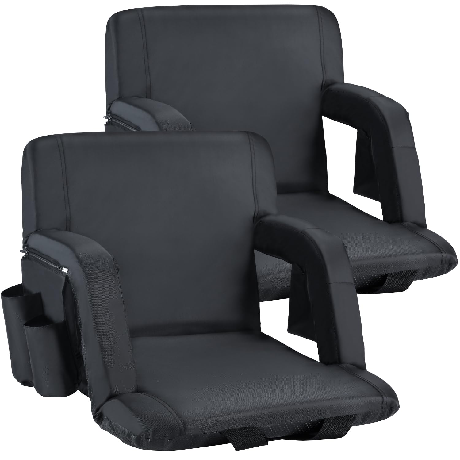 Sportneer Stadium Seating for Bleachers, Stadium Seats with Back