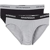 Emporio Armani Men's 2 Pack Cotton Brief