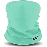 Havccdi Kids Winter Neck Warmer, Fleece Neck Gaiter Ski Mask for Boys Girls Windproof Face Covering Scarf for Cold Weather