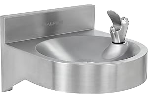 Alpine Water Drinking Fountain Wall Mounted - Commercial Hydration Station for Indoor & Outdoor in School, Parks, Courts & Mo