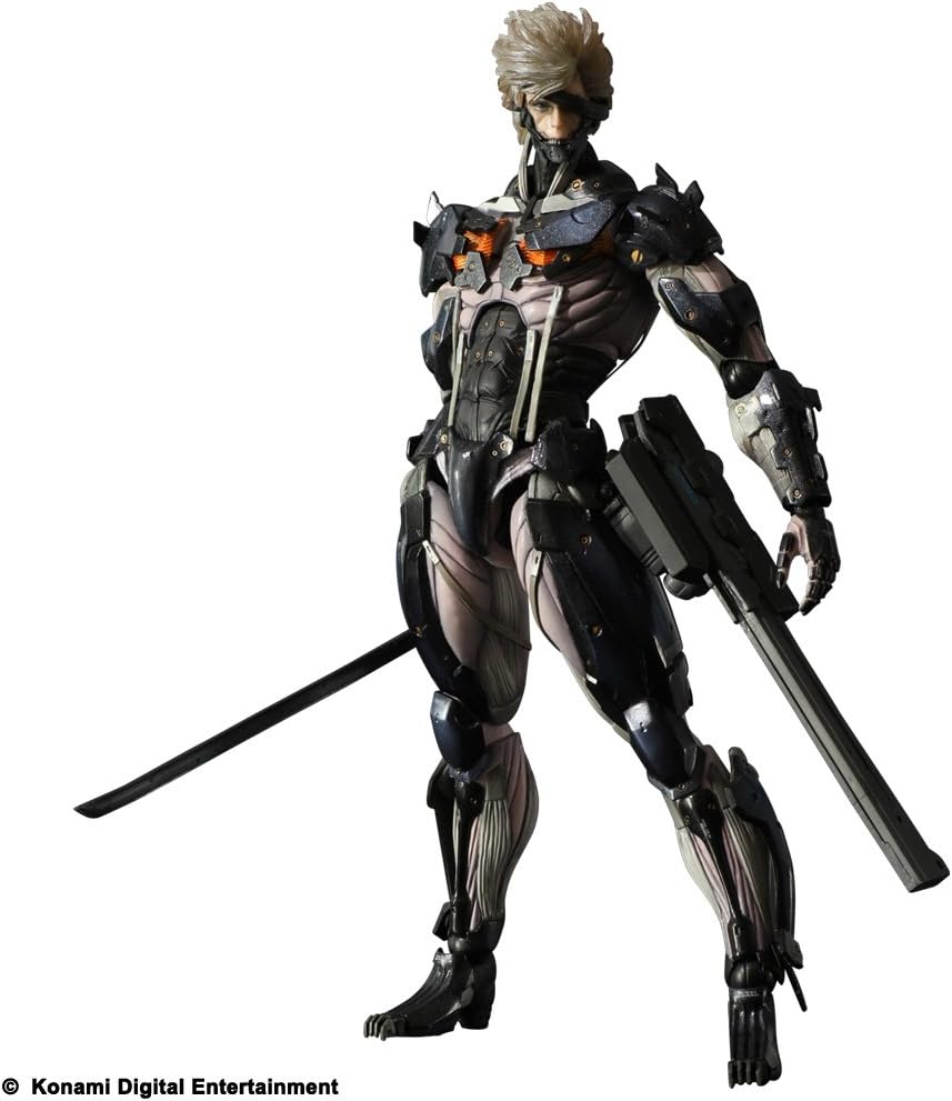 Metal Gear Rising Revengeance Play Arts Kai Lightning Custom Body Yellow By Square Enix Toys Games Amazon Com