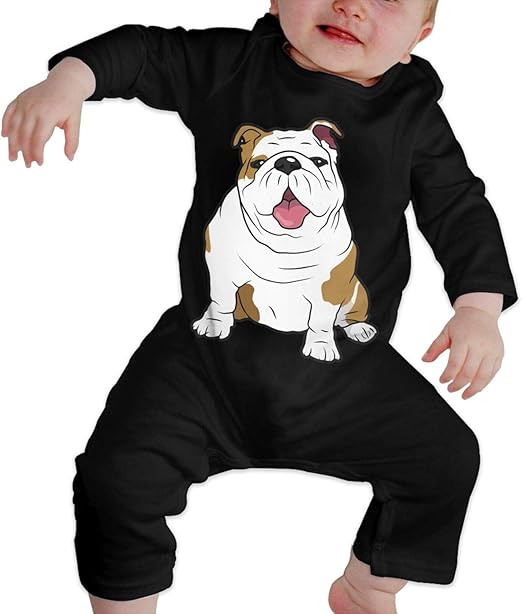RSADGER English Bulldog Baby Girl Boy Outfit Winter Clothes