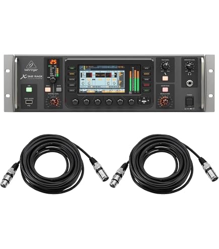 Amazon.com: Behringer X32 RACK 40-Input, 25-Bus Digital Rack Mixer