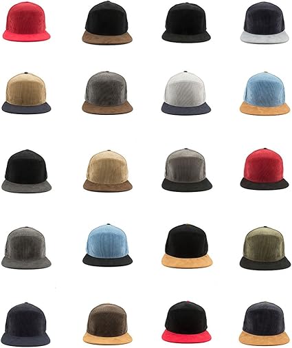 blank suede hats