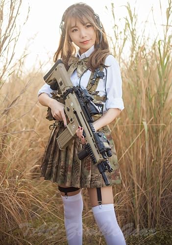 Amazon Co Jp 武装jk コンバット プリーツスカート マンドレイク Mandrake 迷彩スカート M ホビー
