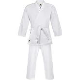 Strength Pro Karate Uniform for Kids and Adult, Lightweight Karate Gi Student Uniform for Martial Arts Training - White