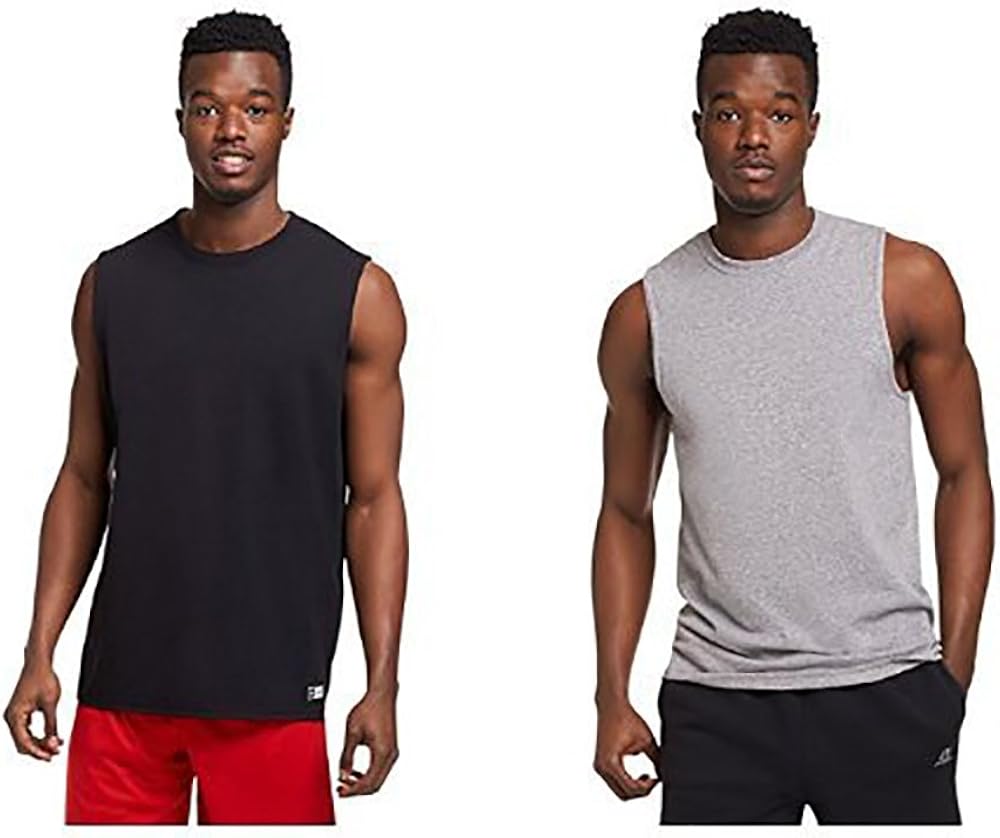 russell sleeveless t shirts