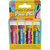 Amazon.com : Crazy Rumors Banana Split Lip Balm. 100% Natural
