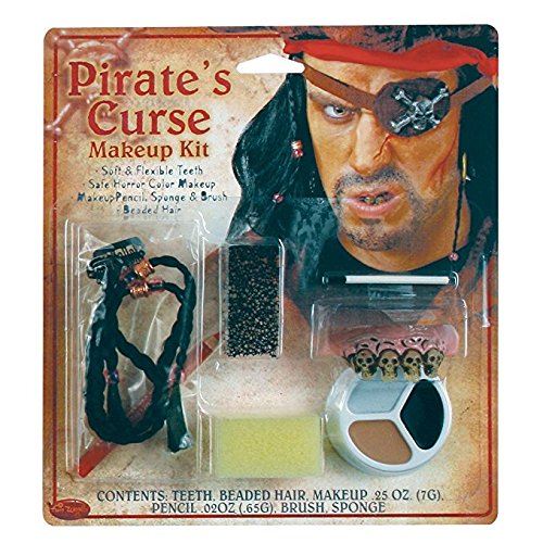 Pirate Horror Character Kit Costume Makeup