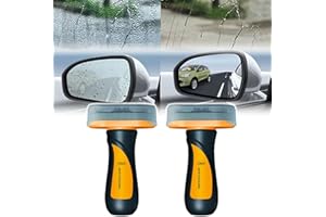 Poouty Glass Cleaning Board 2024 Upgrade Fogproof Glass Coating for Windshield Keep Clear, Rainproof Hydrophobic Windshield Coating for Car Automobile Glass Windshield Windows (Anti Fogging 2pcs)