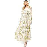 Verdant Floral Maxi Dress
