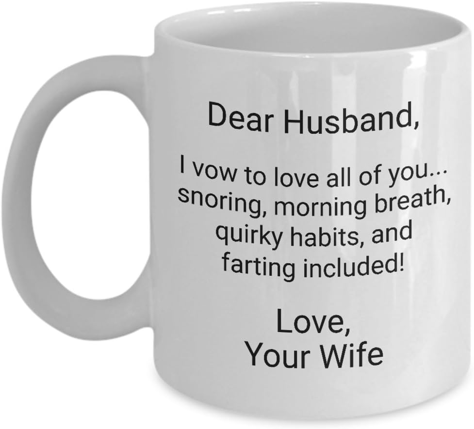 dear husband mug