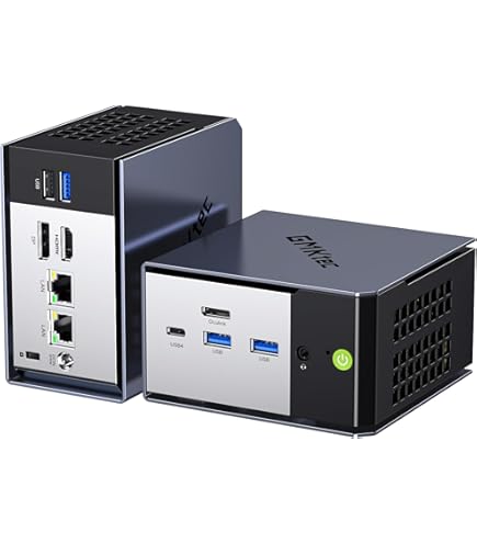 MINISFORUM UM700 Mini PC AMD Ryzen 7 3750H 4C/8T Desktop Computer