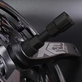 Zngou Bicycle Crank Remover Tool Universal ISIS/ tapered fit view 5