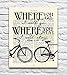 Where You Go I Will Go, Ruth 1:16, Christian Art Print, Unframed, Vintage Bible Page Verse Scripture Wall Decor Poster, Inspirational Wedding Gift, 8x10 Inches