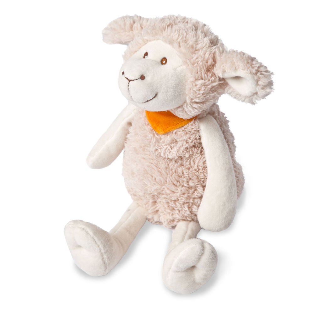Grünspecht Warm Cuddly Sheep Cushion, Beige