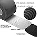 Gissac Kinesiology Tape Precut (3 Rolls Pack), Elastic Therapeutic Sports Tape Pro for Shoulder Knee Elbow Ankle, Waterproof, Breathable, Latex Free, 2
