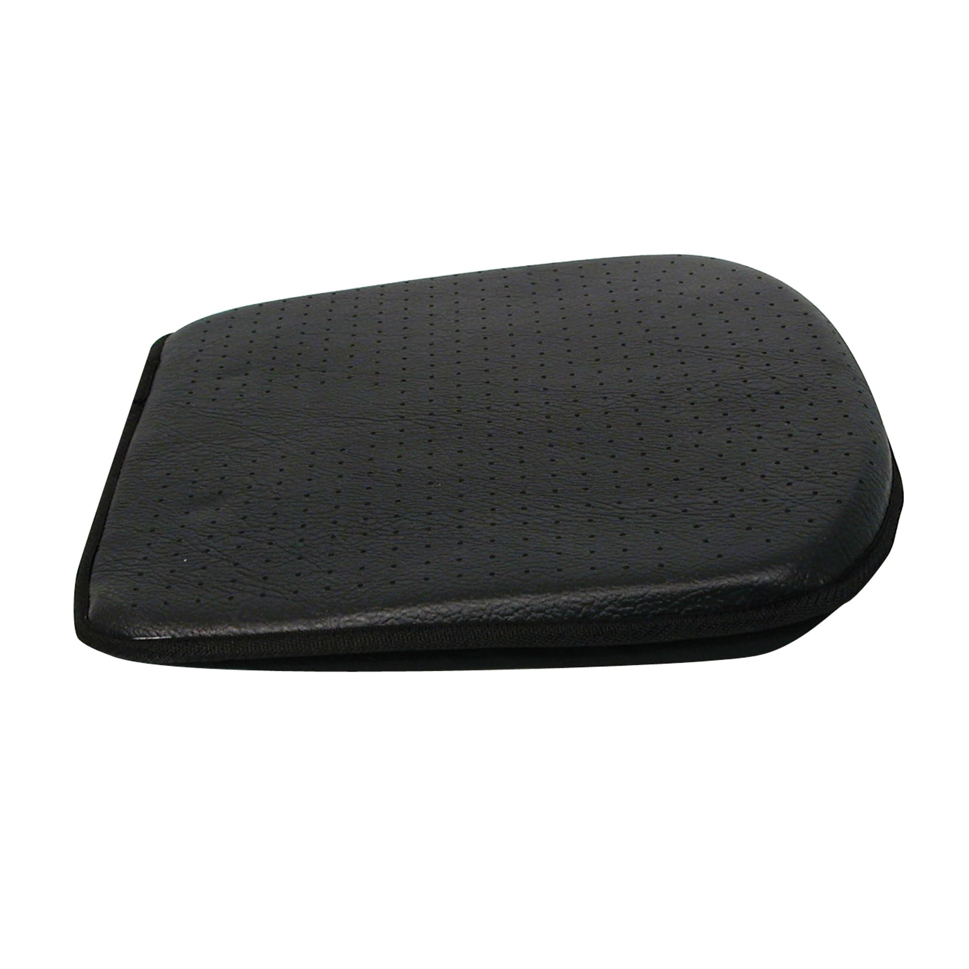Carpoint 'Luxus' (Luxury) 0323291 Car Seat Pad in Black Leather Look, 40x40cm