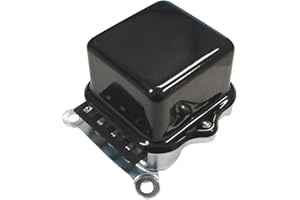 JJAGPARTS 12-volt (4-Terminal) Voltage Regulator (Base Mount) Fits International Massey Allis Chalmers Minneapolis Moline White/Oliver Tractor
