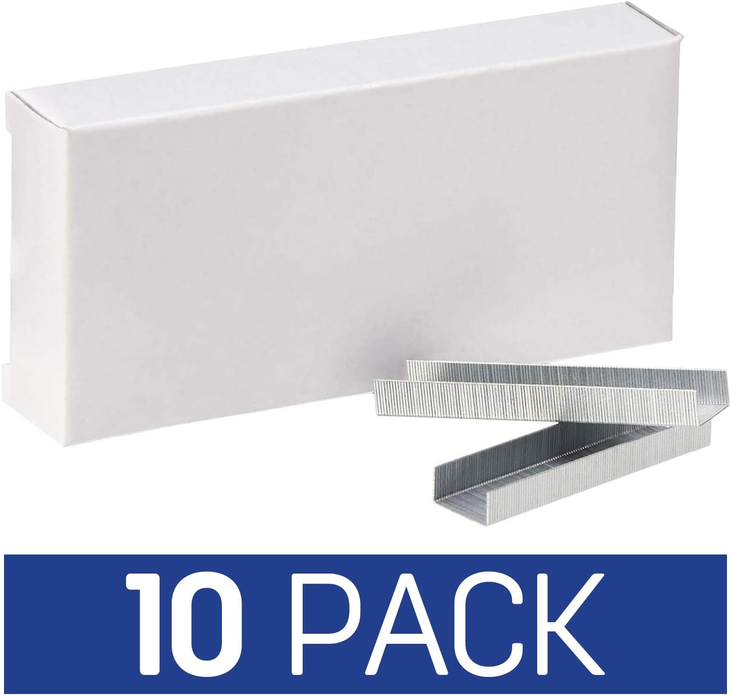 Basics Standard Stapler Staples, 5000 per Pack, 10-Pack : Office Products