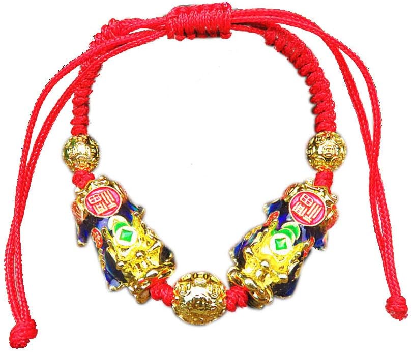 Wrubxvcd Braided Red String, Mood Bracelets, Pi Xiu, Temperature Change Of Color