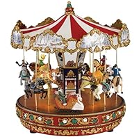 Mr. Christmas Gold Label Animated Musical, The Carousel | Amazon