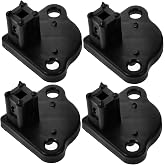 Mikinona Rv Awning Bottom Bracket Tent Connection Kit | 4Pcs Lightweight Tent Feet Base Replacement for Camping Outdoor Stability Support,2.67 x 2.67 x 1.57 inch