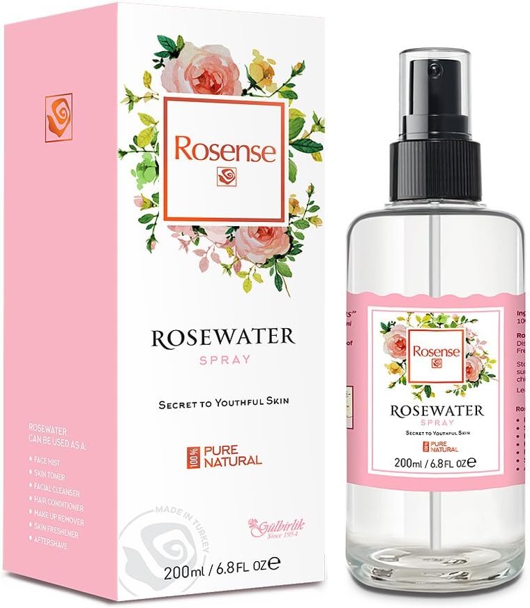 best natural rose water for face